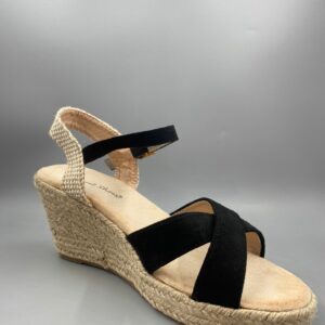 SWEET SHOES BLACK - Sandalo estivo donna