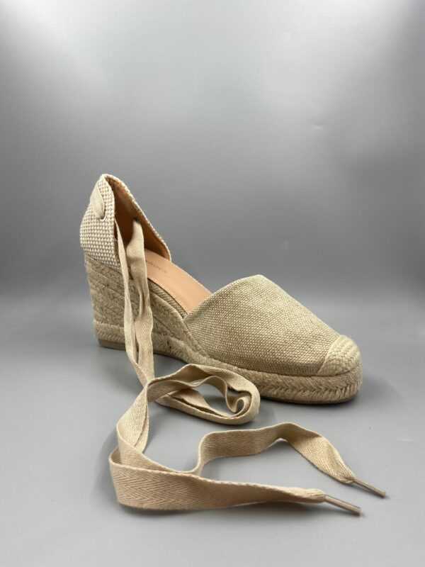 IDEAL SHOES SQUADRILLAS BEIGE - immagine 3