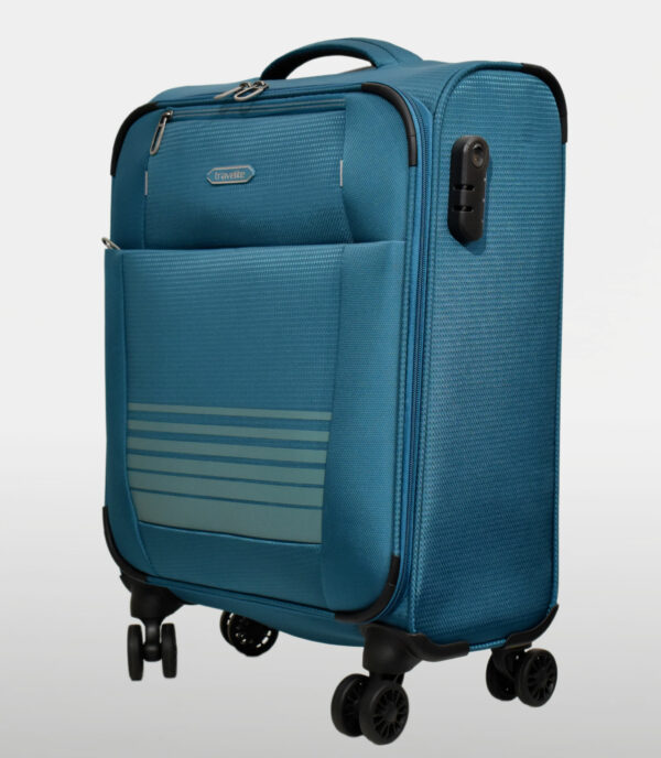 TROLLEY TRAVELITE SEASIDE COLORE TURCHESE SCURO - immagine 2