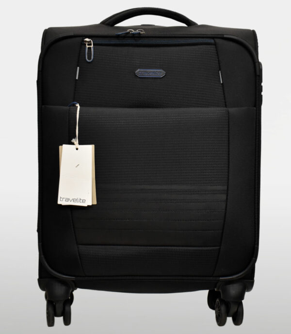 TROLLEY TRAVELITE COLORE BLACK